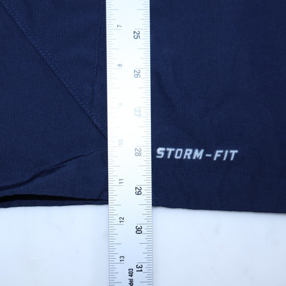 Nike Storm-Fit Belmont Bruins 1/2 Zip Woven Jacket Mens XL Navy Blue - Picture 3 of 10